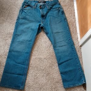 Ariat Men's 34x30 M4 Relaxed Boot Cut Rebar Jeans